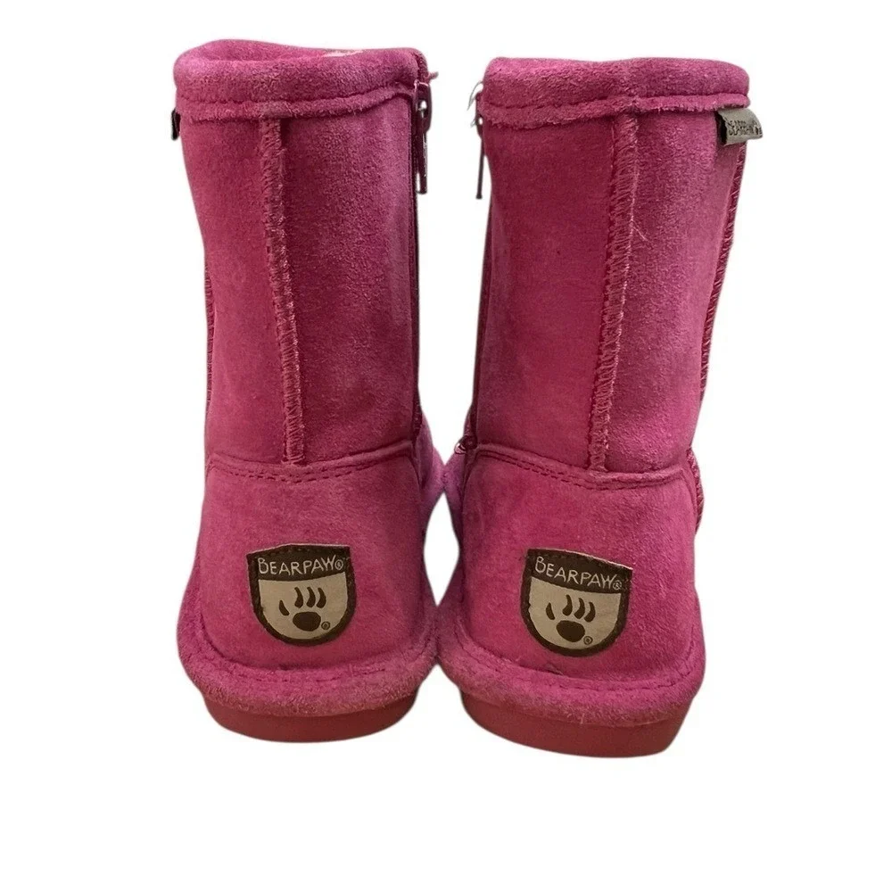 BearPaw Kids Emma Boots - Size 12 - Pink